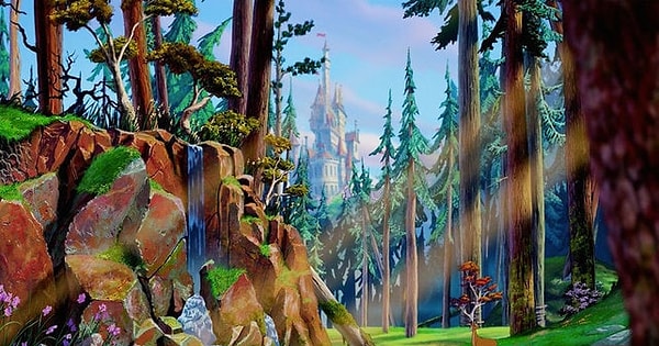 Вы должны жить в замке Чудовища из "Красавицы и Чудовища"!