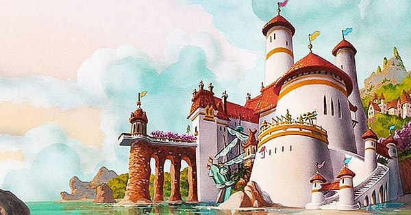 Вы должны жить в замке принца Эрика из "Русалочки"!