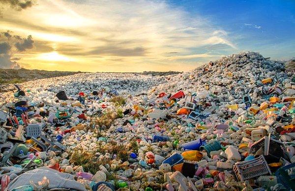 12. "Her yıl 8 milyon ton plastik okyanuslara atılıyor."