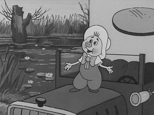 13. Какого цвета штаны Фунтика?