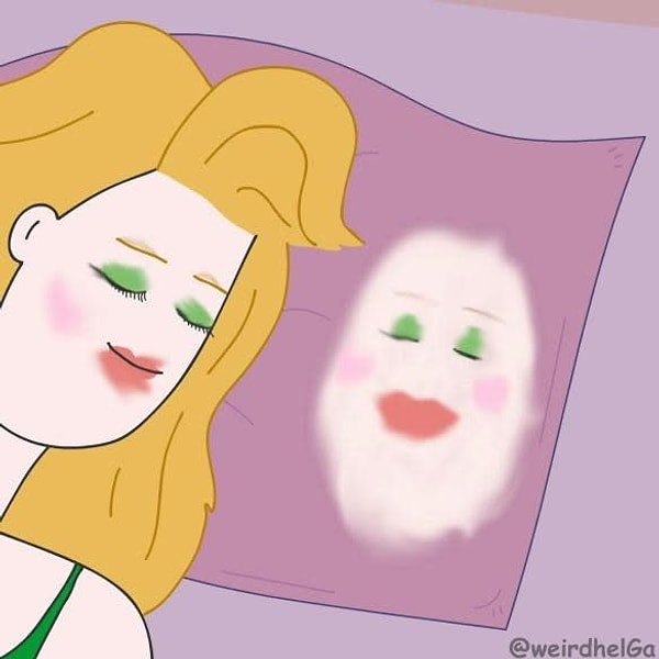 6. Оставляли макияж на лице до утра?