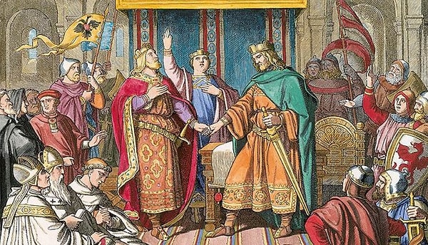 6. Верденский договор (раздел империи Карла Великого), 843 год