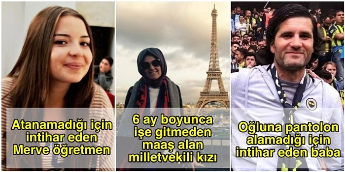 Bir Türkiye Resmi: Geçim Sıkıntısı ve İşsizlik Nedeniyle Hayatına Son Verenler ve Çalışmadan Maaş Aldığı Ortaya Çıkanlar