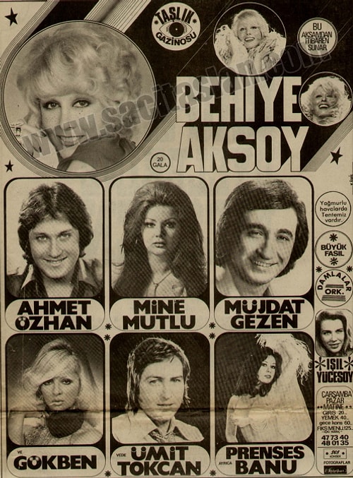 Müjdat Gezen, Zeki Alasya & Metin Akpınar ikilisi, Ateş Böcekleri gibi komedi dünyasının önemli isimleri de assolistlerden önce sahne aldı.
