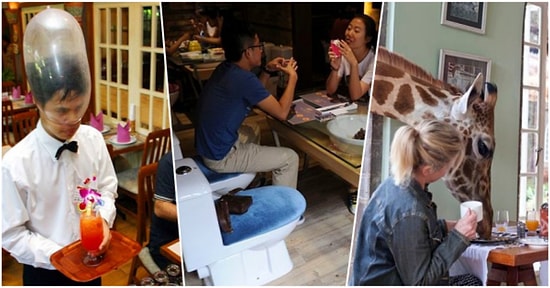 Masanız Klozet Yanı mı Olsun Yoksa Ceset Manzaralı mı? İçeri Girmeden Önce Bir Kere Daha Düşünmeniz Gereken Dünyanın En Garip Restoranları