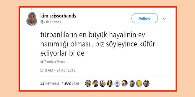 Twitter'da 'Türbanlıların En Büyük Hayalinin Ev Hanımlığı Olduğu'nu Söyleyen Kullanıcıya Tokat Gibi Cevaplar Geldi!