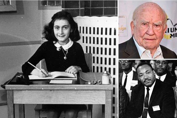 7. Anne Frank, Martin Luther King Jr., ve Ed Asner aynı yıl doğmuştur!