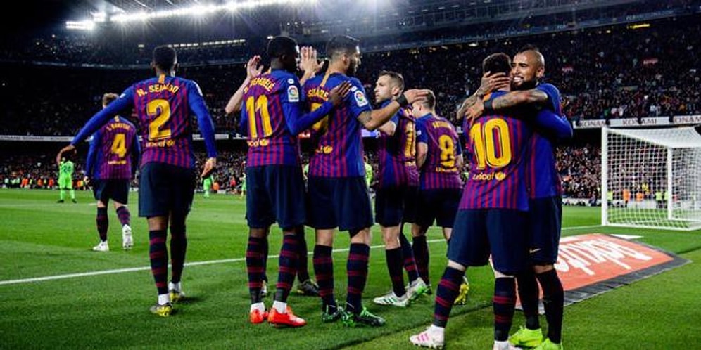 Lionel Messi Yine Sahnede! Barcelona 26. Kez Şampiyon Oldu