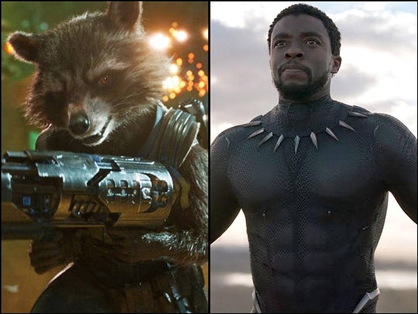 7. Кто выжил: Ракета или Чёрная пантера?