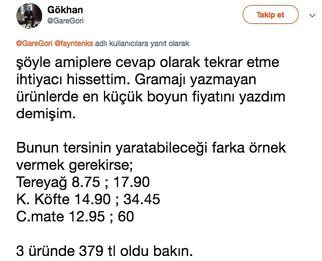 Elbette bu itirazın da çok küçük bir matematikle cevabı olacaktı...