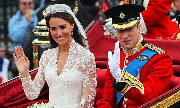 2011 - Birleşik Krallık'ta Galler Prensi William, Kate Middleton ile evlendi.