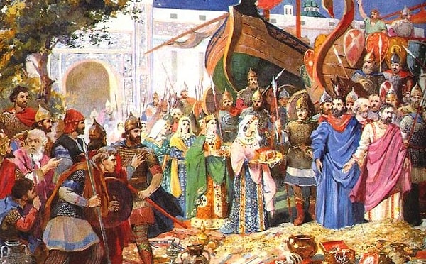 1. Начнем с основ. На какой территории было создано Древнерусское государство?