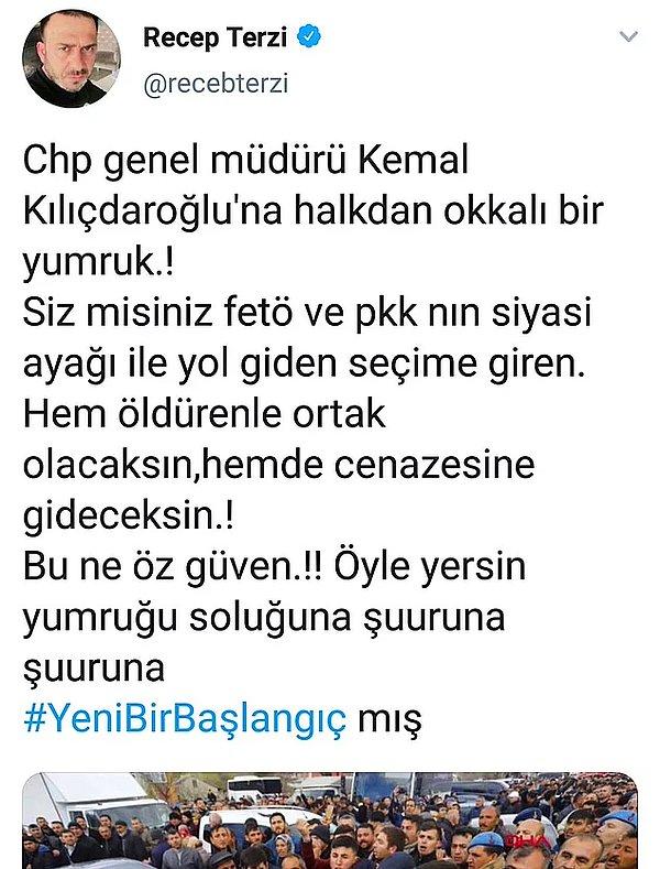 3. Yine geçtiğimiz günlerde CHP Genel Başkanı Kemal Kılıçdaroğlu, Hakkari'de hain bir saldırıda şehit verdiğimiz askerimizin cenazesinde bir linç girişimine maruz kalmıştı...