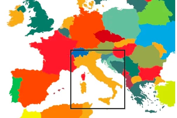 2. Про страну в форме сапога, думаем, знают все...
