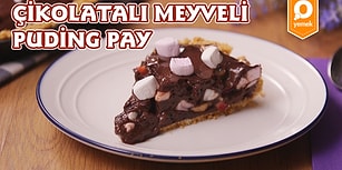 Misafirlerin Gözlerinden Kalpler Çıkaran En Pratik Tatlı: Çikolatalı Meyveli Puding Pay Nasıl Yapılır?