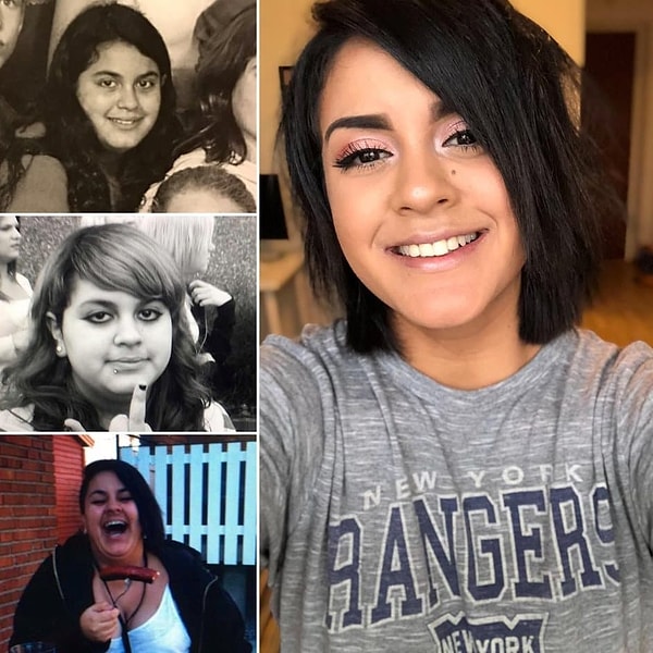 3. "На этих фото мне 13, 15, 20 и 27 лет"