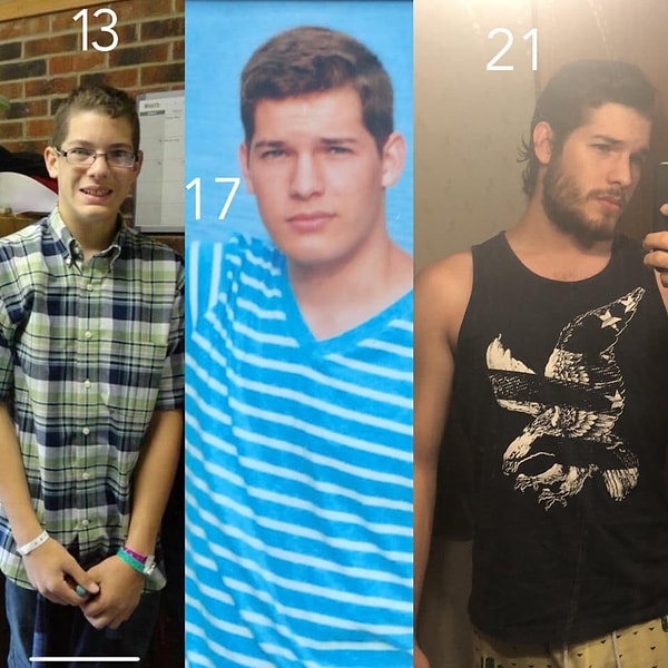 6. "Моё преображение с 2001 по 2019 год"