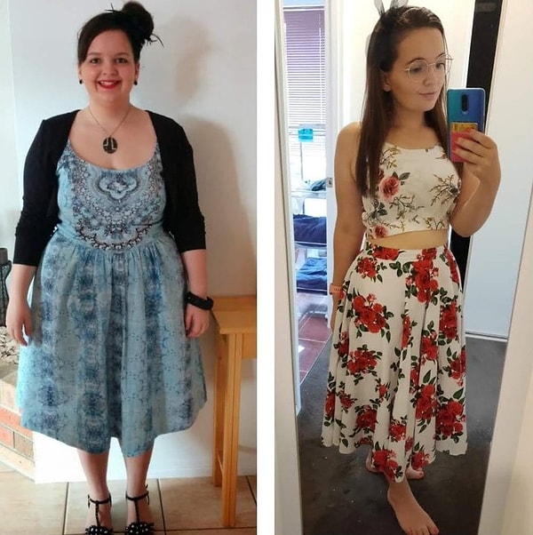 13. "17-21. За это время я скинула лишний вес, научилась краситься и поменяла гардероб"