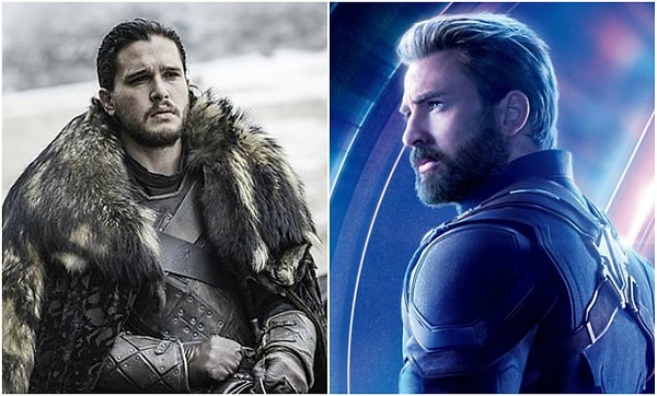 Джон Сноу и Капитан Америка!