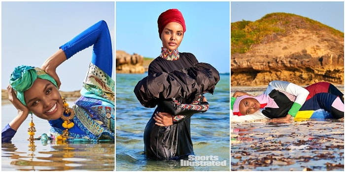 Halima Aden, Ünlü Dergi Sports Illustrated'in Mayo Sayısında Yer Alan İlk Tesettürlü Model Oldu!