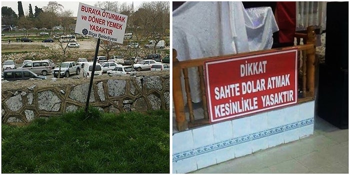 Çok Acayip Kafalar! Hangi Amaç ve Nedenle Yapıldığını Pek Anlamayacağımız Birbirinden Garip 19 Yasak ve İstek