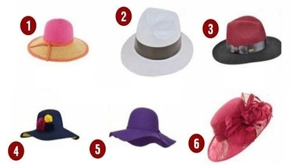 Выберите шляпку, которую хотели бы примерить: