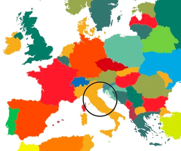 19. Маленькое государство в горной местности, окруженное со всех сторон Италией.