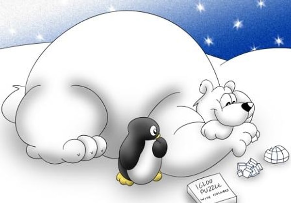 9. Белых медведей можно встретить в Арктике, а пингвинов в Антарктиде