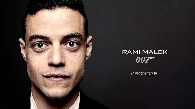 8. Bond 25 filminin kötü adamının Rami Malek olacağı açıklandı.