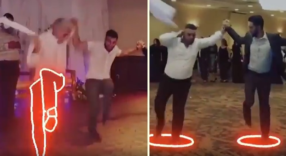 Ağzımız Açık İzlediğimiz Fantastik Halay Görüntülerine Yapılan Neon Animasyonları