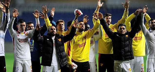 Göztepe'nin kalan 4 maçı ise şu şekilde: Antalyaspor, Demir Grup Sivasspor, Bursaspor (D), MKE Ankaragücü.