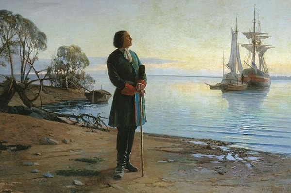 10. Сколько лет было Петру I на момент основания Санкт-Петербурга?