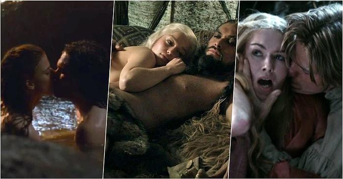 Game of Thrones'un 8 Sezon Süren Tarihinde İzleyen Herkesin Aklına Kazınan 15 Seks Sahnesi