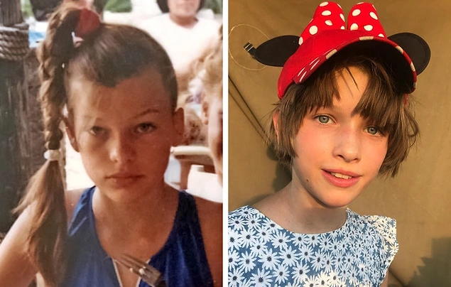 Milla Jovovich ve kızı Ever Gabo Anderson