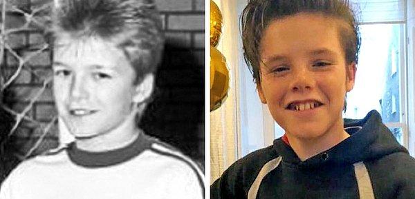 5. David Beckham ve oğlu Cruz Beckham