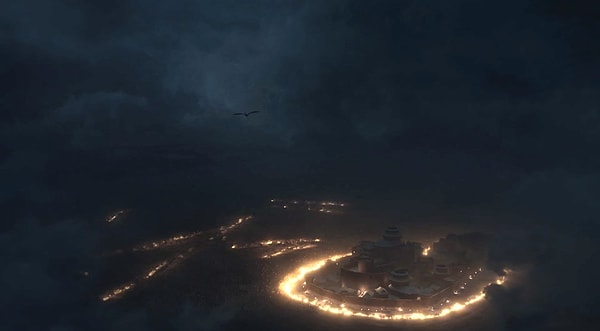 16. Горящий Винтерфелл... Ах, видел бы это старина Нед...