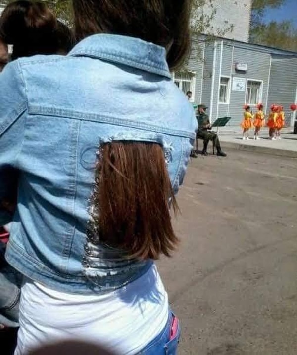 35. Волосы мешают при ветренной погоде? - Тадам!