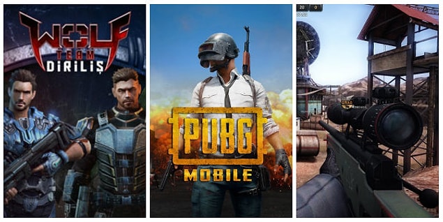 PUBG Mobile 18 yaş ve üzerinde oldukça popüler, Wolfteam ve Zula ise 13-20 yaş aralığında yaygın olarak oynanıyor.
