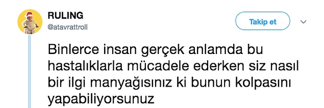 RULING bu kez başka bir ilgi manyağını deşifre etti.