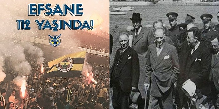 Mustafa Kemal Atatürk’ün Kulübü Ziyaretinin 101. ve Fenerbahçe'nin Kuruluşunun 112. Yılı Kutlu Olsun!