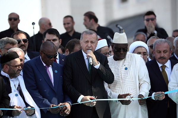 Çok sayıda yabancı devlet adamı da açılışa katıldı