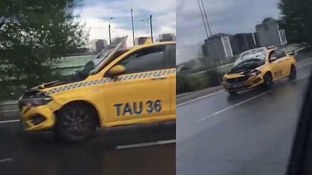 O taksici yakalandı!
