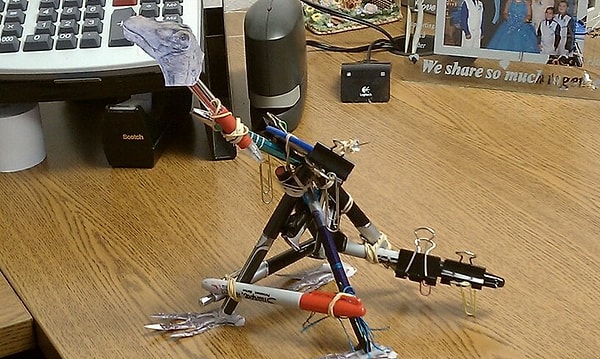 9. Чего только не сделаешь от скуки!