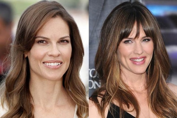 9. Хилари Суонк и Дженнифер Гарнер