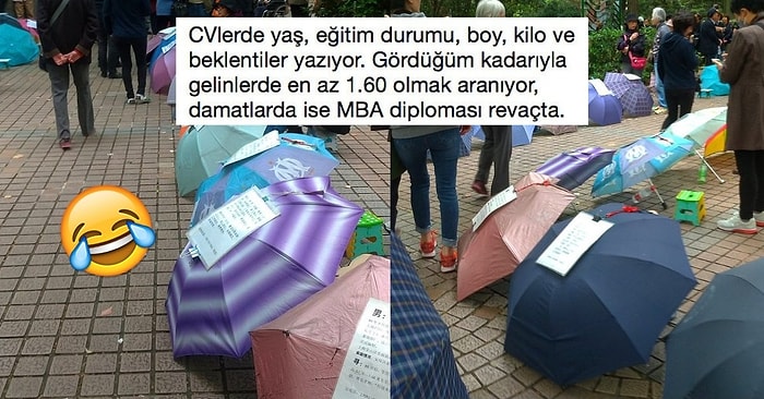 Esra Erol Kıskanır! 'Evde Kalmış' Çocuklarının Cv'lerini Pazarda Sergileyerek Gelin ve Damat Arayan Çinli Aileler