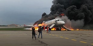 Rusya'da Acil İniş Yapan Uçak Alev Aldı: Can Kaybı 41'e Yükseldi
