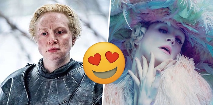 У вас упадет челюсть, когда вы увидите 21 фото Бриенны Тарт без доспехов... но в роскошных платьях :)