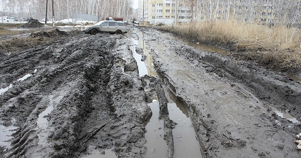 4. Типичная картина для нашей родины по весне