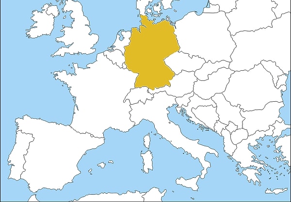 1. Итак, приступим! Какая страна обозначена желтым цветом?