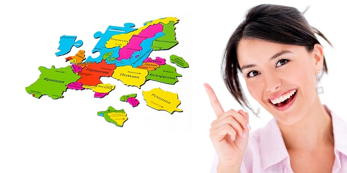 Только настоящие знатоки географии смогут определить эти европейские страны на карте!